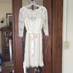 Never worn short white dress